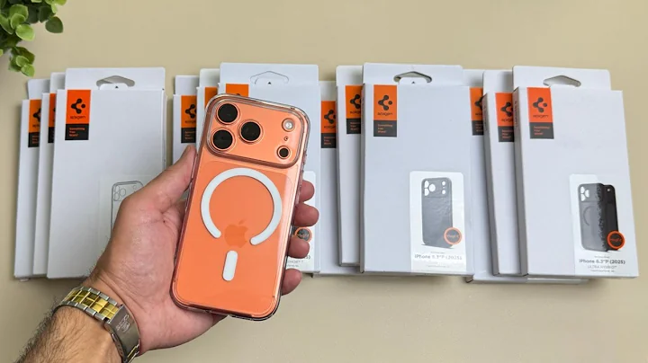 Spigen Cases for the iPhone 17 Pro!!!