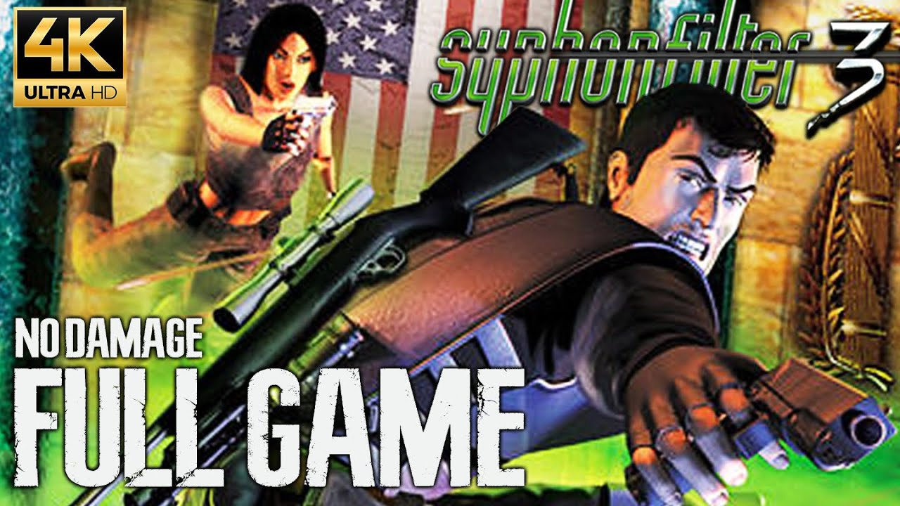 Syphon Filter 1 PS1 Longplay - (Full Game) 