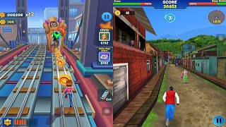 Subway Princess Runner (V/S) Street Chaser - BEST RUN GAMES | Android/iOS Gameplay HD screenshot 1