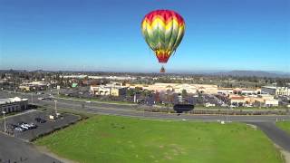 New year's day 2015 balloon flight in Clovis CA