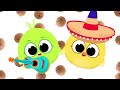 YUMMY YUMMY Song 🍌🥥🍍 Fruit and Vegetable Names with Giligilis Song