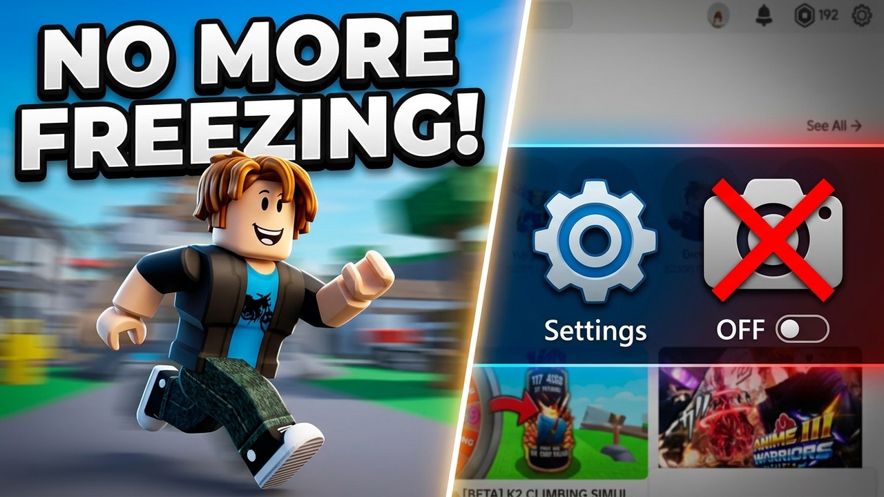 How To Fix Roblox Freezing Every Few Seconds - YouTube