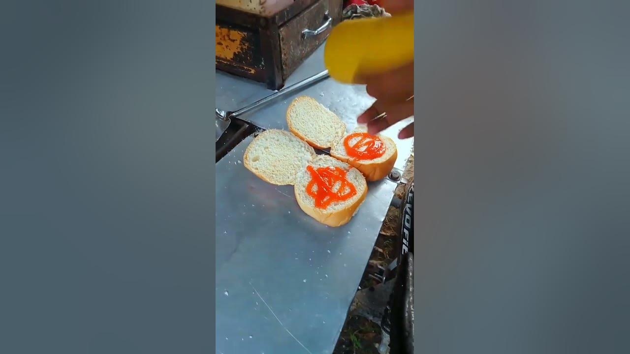Beli Sandwich Telur ‼️ mantulll #shorts #rotibakarenak