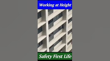 unsafe working at heights | No fall Arrest system #shortsfeed #shorts #safetyfirstlife #safety #hse