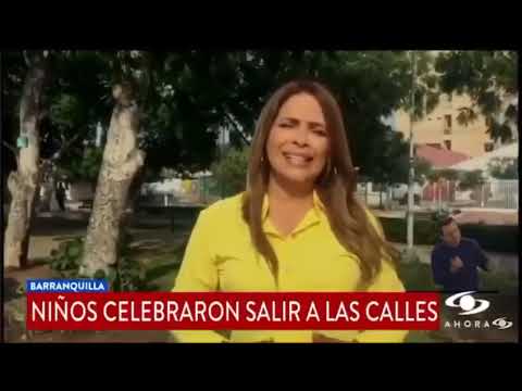 ¡Después de 48 días encerrados! 🧒🌳 Niños vuelven a salir en Barranquilla