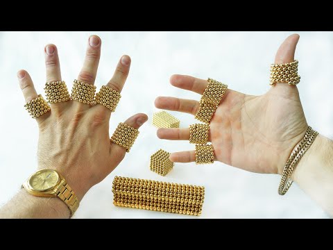 ASMR with 3000 22k gold plated magnets! Magnetic Satisfaction!