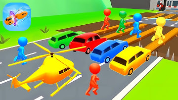 Shape shifting 🛶🚗🚲🚦All Levels Gameplay Walkthrough Android,ios Max Level Ep825