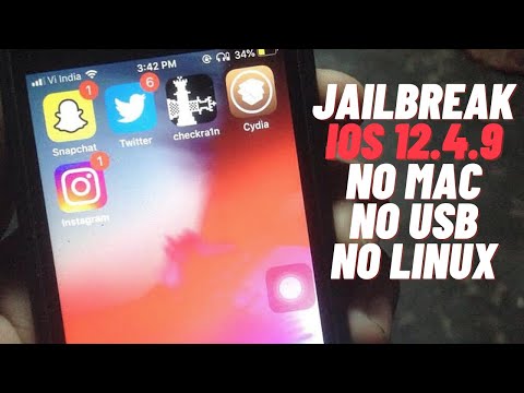 Iphone 5s/6 jailbreak [unc0ver] ios 12.4.8 || tanpa pc. 
