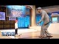 Little Big Shots: Who wants to see Steve skateboard? || STEVE HARVEY