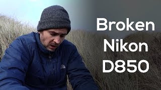 Broken Nikon D850 - How did I manage to break it?