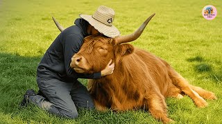 Detailed This Full-Grown Highland Cow Still Thinks She’s a Puppy Information