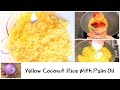 How to Make Coconut Rice with Coconut Milk Recipes Yellow Rice with Red Palm Oil