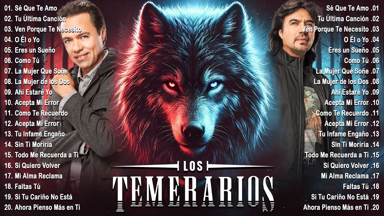 Los Temerarios Viejitas Románticas 🎙️ Los Temerarios Sus Mejores Canciones Inolvidables