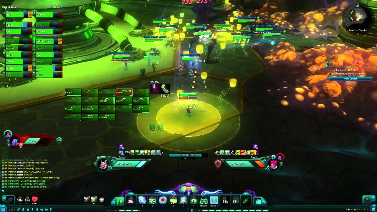 Gravitron (miniboss) [Nihilum] Esper Healer POV YouTube