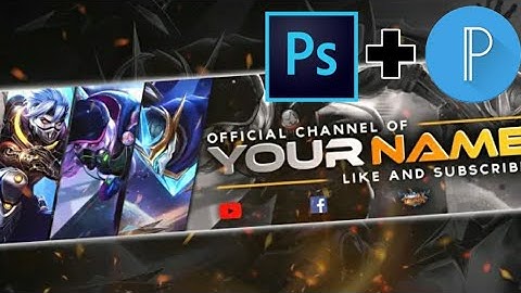 How to Make Mobile Legends Banner Just Using Your Phone | Photoshop and Pixellab tutorials