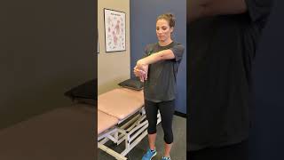 Wrist Flexion Stretch (Extensor Stretch)