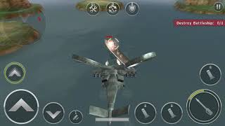 Gameplay GUNSHIP BATTLE: Helicopter 3D use Scorpion mode Hard screenshot 5