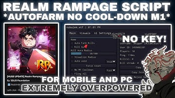 💥Realm Rampage Script Pastebin **NO KEY** TP-KILL AUTOFARM NEAREST PLAYERS | AIMBOT SKILLS OP UPDATE
