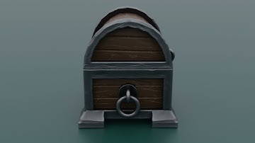 3D Stylized Treasure Chest