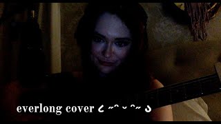 everlong cover by foo fighters ૮ ˶ᵔ ᵕ ᵔ˶ ა - violet