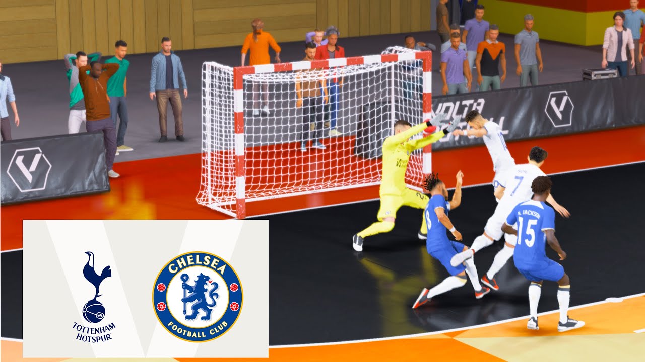 LONDON STREET BATTLE ⚽🔥 | FC24 VOLTA FUTSAL CHELSEA vs SPURS