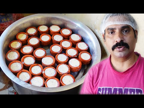 #PotJunnuMaking | Junnu Recipe | Palakollu Pot Junnu | Hyderabad Famous Pot Junnu | Indian Sweets | Street Food Zone