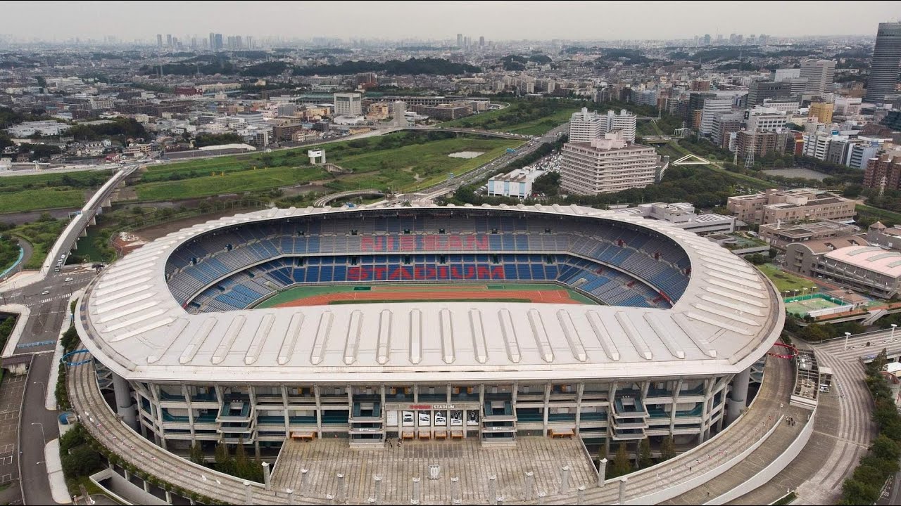 Международный стадион. International Stadium Yokohama. Nissan Stadium Yokohama. Стадион Ниссан Йокогама. Международный стадион Йокогама 2002.