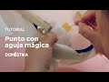 TUTORIAL Bordado | Técnica Básica de Punto con Aguja Mágica | Laura Ameba | Domestika