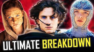 DUNE Part 1 & 2 Ultimate Breakdown | Every Easter Egg, Book Difference, Making Of & Ending Explained