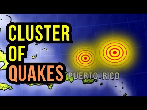 Cluster of Earthquakes Expands...