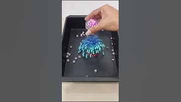 Reverse ◀️ Video. Pearls & Beads. #shorts #asmr #pearls #beads #satisfying #oddlysatisfying #button