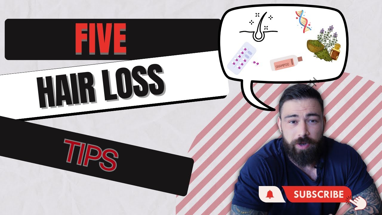 5 free tips to stop hair loss YouTube