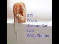 Diy Wrap Around Ear Cuff Or Earring With Chains