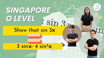 Show that sin 3x = 3 sin x - 4 sin³ x