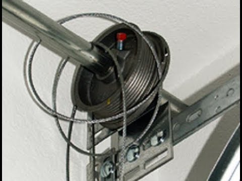 How To Rewind A Garage Door Cable - HqDefault