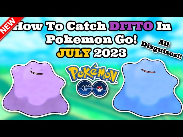 Pokemon Go Ditto July 2023, How to Get Shiny Ditto