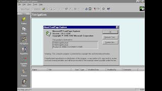 Microsoft Frontpage 98 In 1997