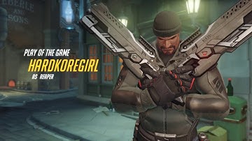 Overwatch Beta Reaper Play of the Game