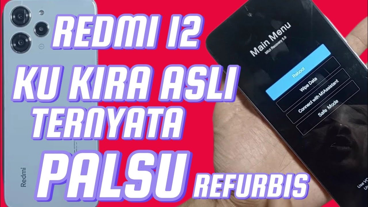 Redmi 12 Refurbished,Redmi 12 Stuck Recovery Mode, Redmi 12 Mentok Recovery Mode, Redmi 15c,Redmi 15
