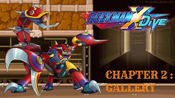 Megaman X Dive Story 2-1 To 2-6(Gallery) (Boss Battle)