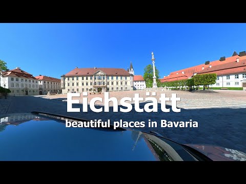 beautiful places in Bavaria ---- Eichstätt 4K 🎥🇩🇪