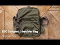 Helikontex edc compact shoulder bag all features shown  overview by appliedstorecom