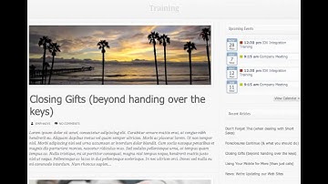 Using WordPress to Create a Newsletter Site