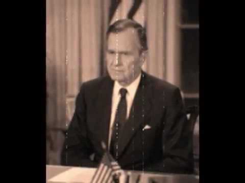 George H W Bush On the NEW WORLD ORDER - YouTube