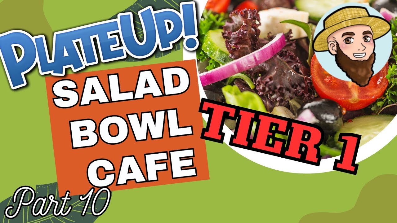 Salad Bowl Cafe l Tier 1 Solo Play PlateUp! I Part 10 Instant Pot