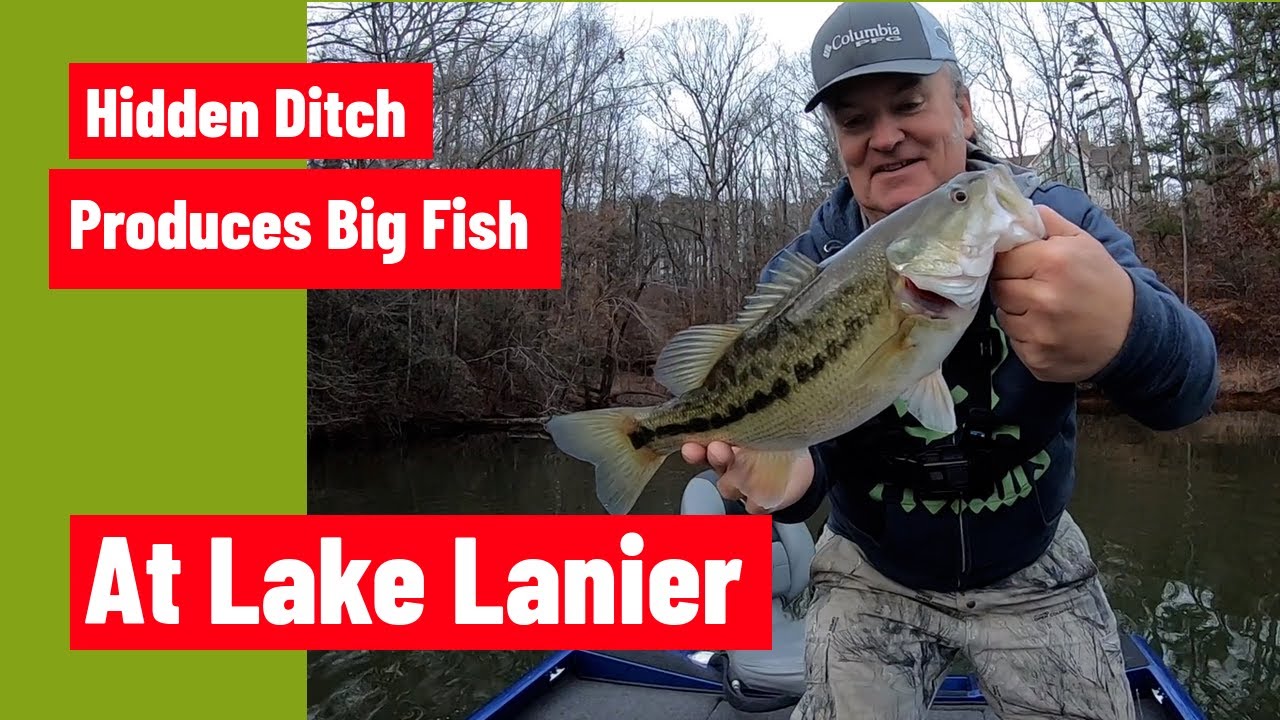 Hidden Ditch Produces Big Bass At Lake Lanier 