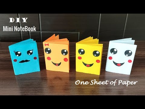DIY MINI NOTEBOOKS