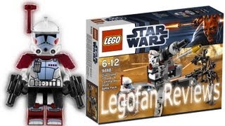 LEGO Star Wars Elite Clone Trooper & Commando Droid Battle Pack 9488 Review