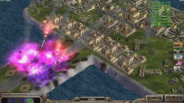 GLA Toxin - Command & Conquer Generals Zero Hour - 1 vs 5 HARD Random Gameplay