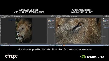 ICT-Cloud.com ® NVIDIA GRID vGPU - Photoshop